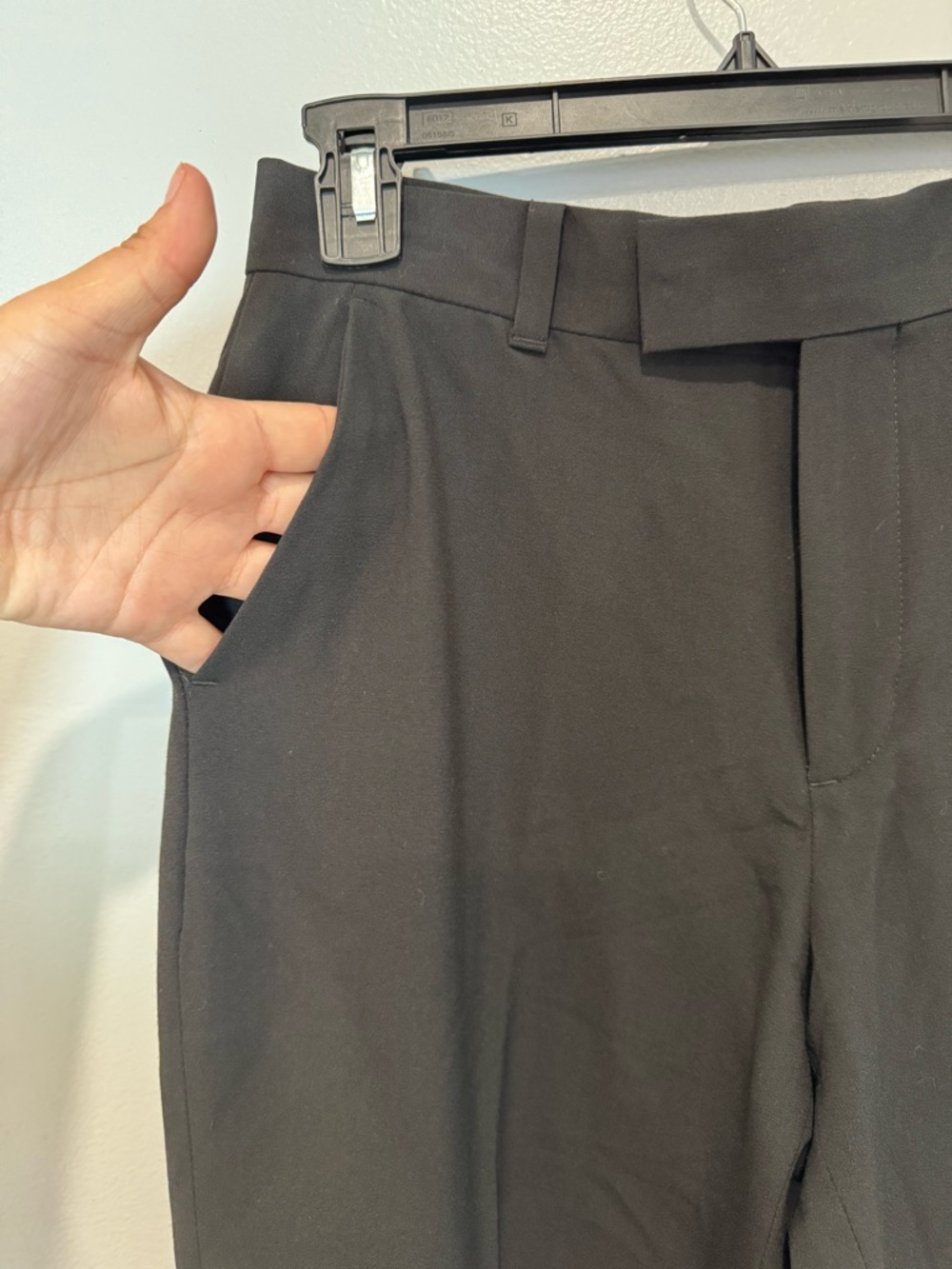 Calvin Klein Womens Slim Fit Black Dress Pants Size 18 Regular Stretch NWT - Picture 5 of 13